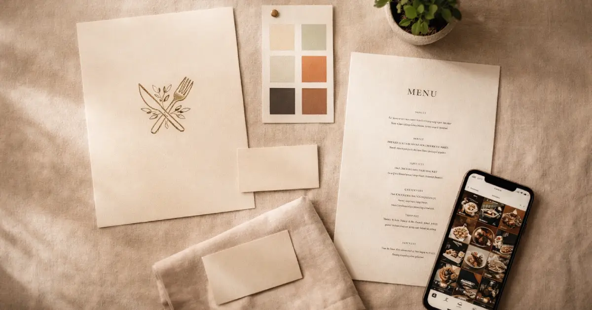 Warum dein Restaurant-Logo allein keine Marke macht — ESLA Studio